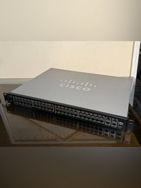 Cisco 52 Port Gigabit Max PoE Managed Switch ($585 on Amazon!)